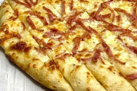 Сырные ломтики с ветчиной 