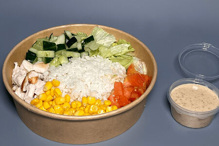 Поке с курицей