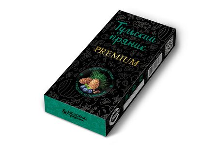 Тульский пряник Premium Таёжные ягоды с кедровым орешком