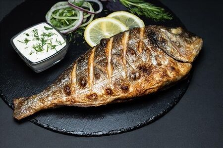 Дорадо на углях