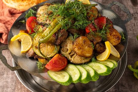 Садж из курицы