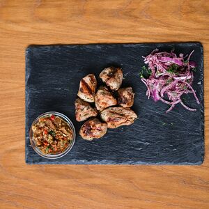 Шашлык из свиной шеи