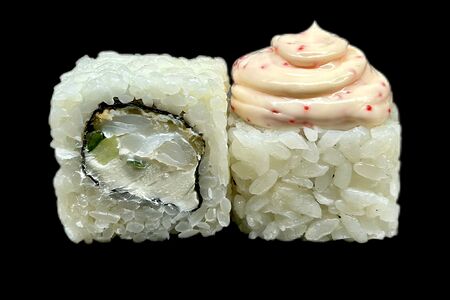 Ролл лава с креветкой 