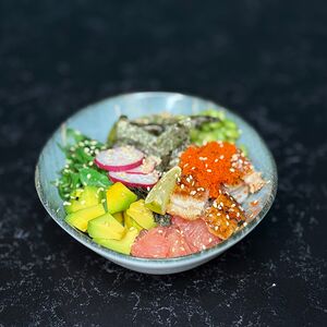 Поке с угрём 