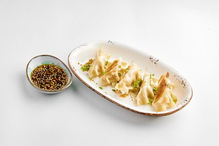 Гёдза с креветками