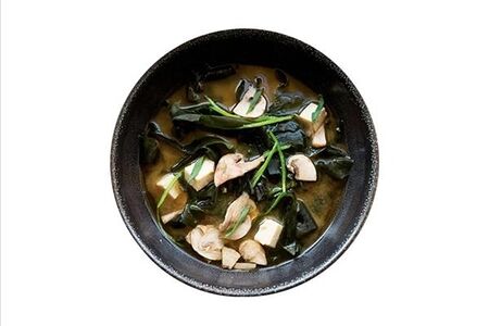 Мисо-суп с шампиньонами