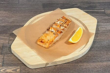 Семга на мангале