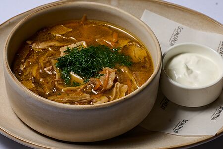 Суп из белых грибов