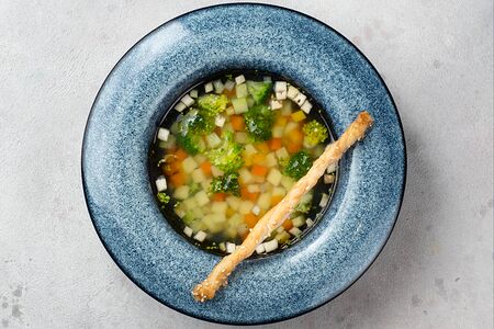 Овощной суп Рататуй