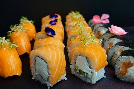 Для любителей лосося мини