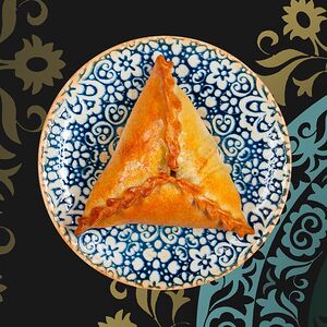 Треугольник с говядиной