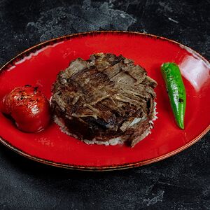 Донер с пловом