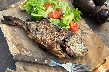 Дорадо запеченная