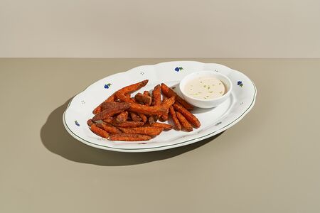 Батат фри с соусом айоли