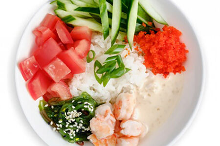 Поке с креветкой