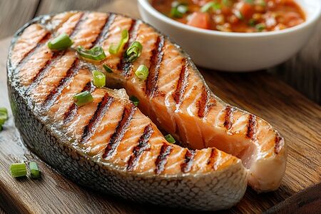 Шашлык из семги