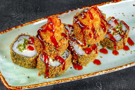 Темпура с креветкой