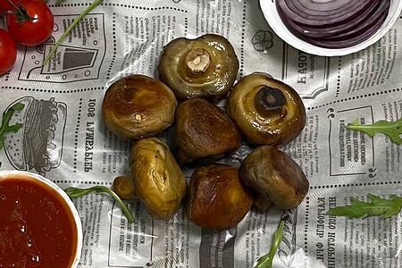 Шашлык из Шампиньонов 