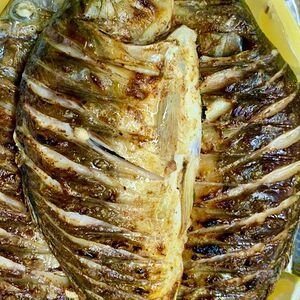 Карп на мангале 