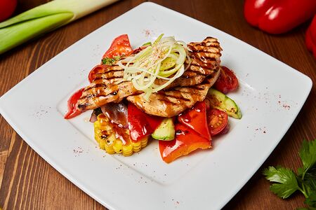 Куриная грудка терияки