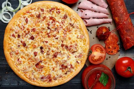 Пицца Мясная Делюкс