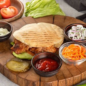По-корейски пита с курицей 