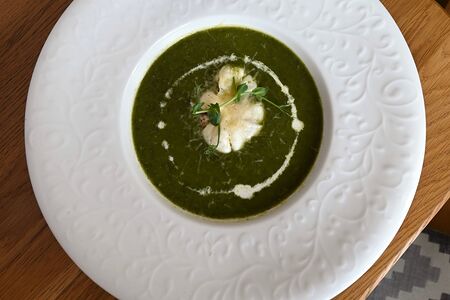 Крем-суп из шпината