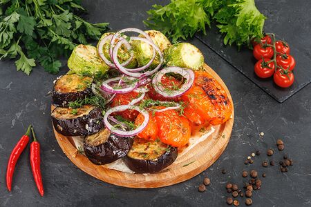 Овощи на мангале