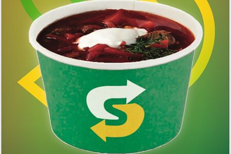 Борщ с курицей