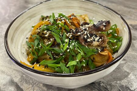 Тяхан с морепродуктами