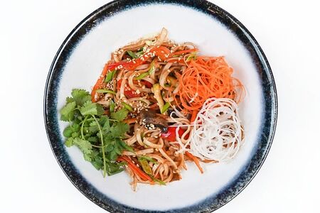 Удон с курицей