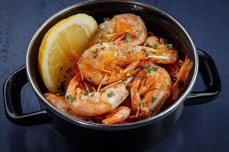 Креветки Гренландские жареные