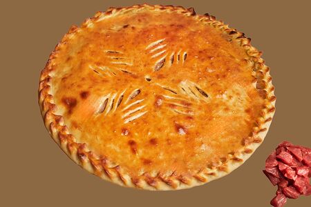 Осетинский пирог с мясом