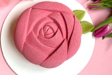 Муссовый торт Роза