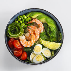 Поке с креветкой