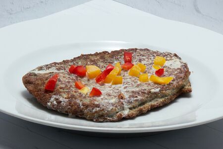 Оладьи из говяжьей печени