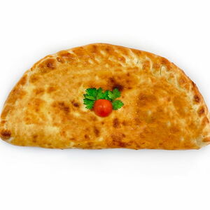 Кальцоне с ветчиной и грибами