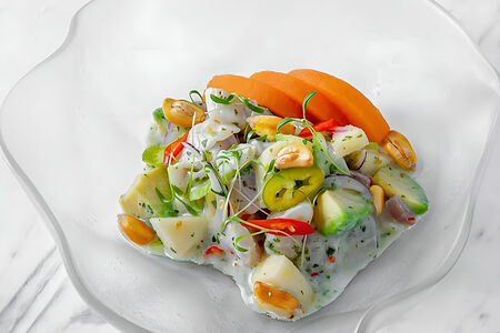 Классическое севиче из сибаса