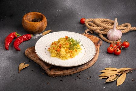 Рис с овощами