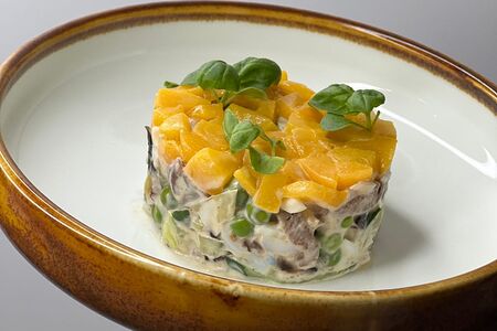 Мясной салат Татарстан 