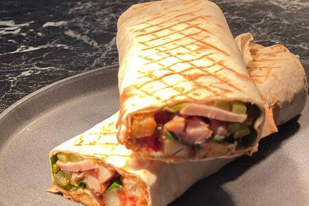 Турецкая шаурма с курицей