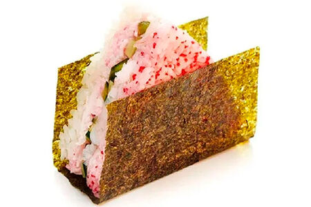 Онигири с креветкой