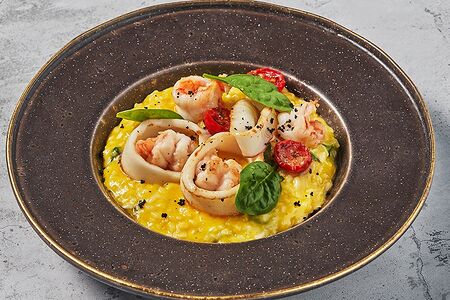 Ризотто с морепродуктами 