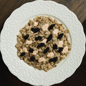 Тартар из осетра