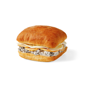 Сэндвич с курицей и грибами