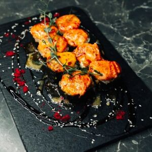Запечённый с снежным крабом