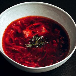Борщ домашний