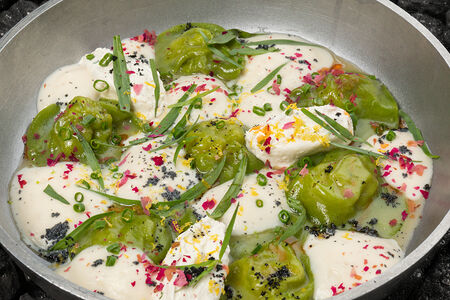 Равиоли с крабом