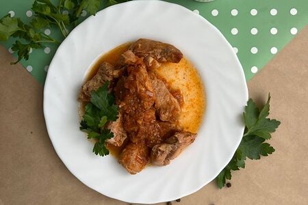 Поджарка из свинины