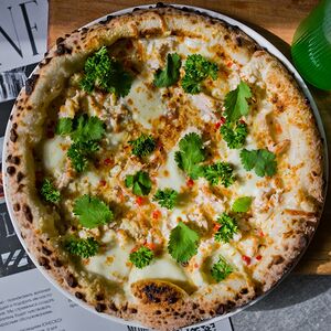 Пицца Курица с копчёными сырами